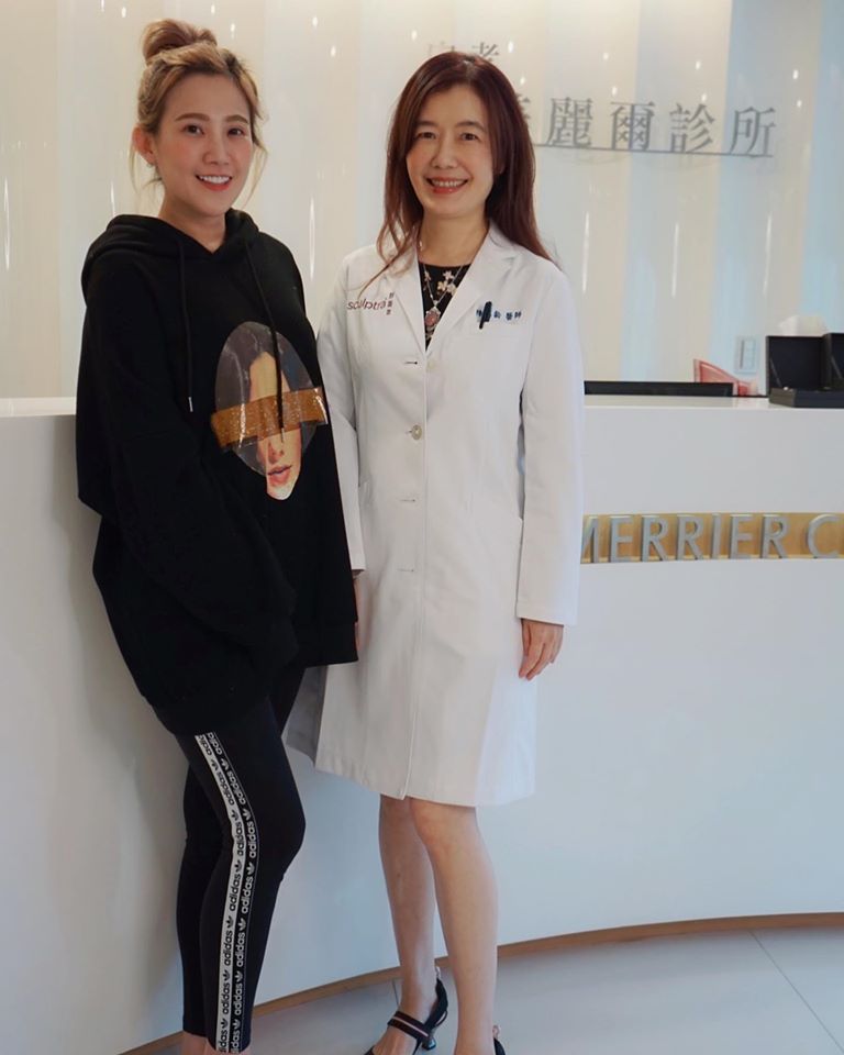 凱莉絲-kelis與美麗又溫柔的陳美齡院長合照