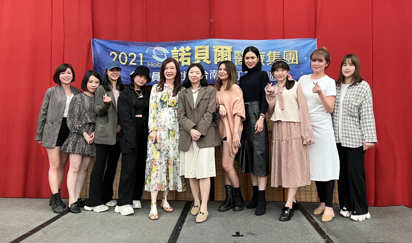 晚宴_美麗爾團隊合照