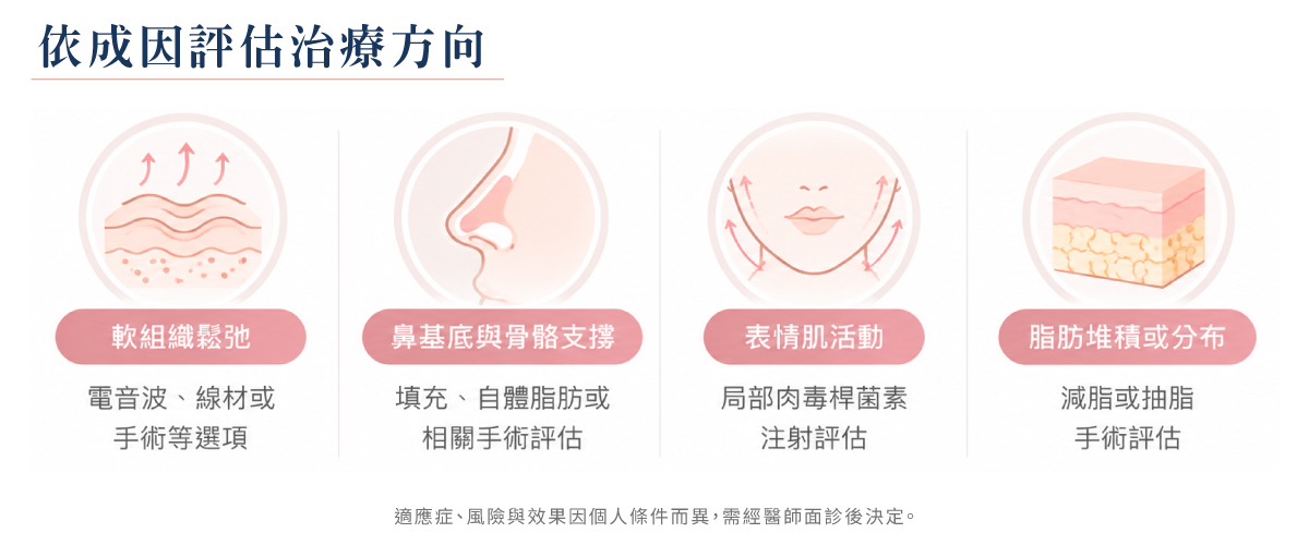 法令紋複合式評估與治療